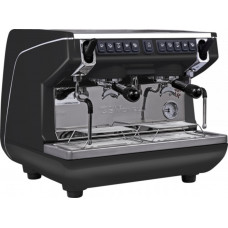 Профессиональная кофемашина NUOVA SIMONELLI APPIA LIFE COMPACT 2 GR V ВЫСОКИЕ ГРУППЫ + ЭКОНОМАЙЗЕР, черный