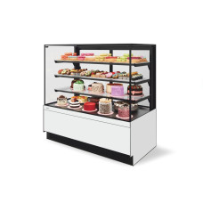 Витрина Кондитерская Vete II kub 130, Белый глянец (VG033.B9016)