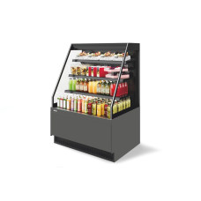 Витрина Кондитерская Vete II kub OF 130, Антрацит/Серый матовый (T7016M.VG033.B7016M)