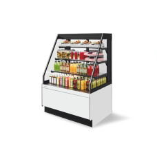 Витрина Кондитерская Vete II kub OFT 130, Белый глянец (T9016.VG033.B9016)