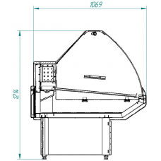 Холодильная витрина Cryspi Octava XL 1200 SN