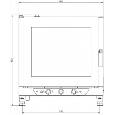 Печь конвекционная электрическая Unox XB 693