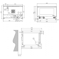 Печь конвекционная Unox XF 013