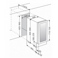 Винный шкаф Climadiff AV18CDZ