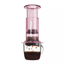 Аэропресс для кофе AeroPress Clear Pink, розовый