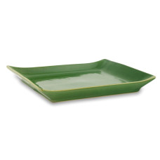 Блюдо прямоугольное 17,5x12 см Kyoto Green H2069A/PT555