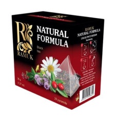 Чай RAMUK черный NATURAL FORMULA Природная формула 1,8гр*20пак