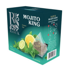 Чай RAMUK зеленый MOJITO KING Королевский мохито 1,8гр*20пак