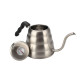 Чайник для альтернативного заваривания JoeFrex Drip Kettle с термометром, сталь