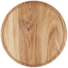 Доска для подачи круглая без ручки PPwood 4090899