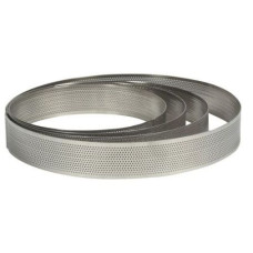 Форма кондитерская Круг d=24 см. h=3,5 см. нерж. перфорир. MGSteel