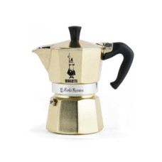 Гейзерная кофеварка Bialetti MOKA EXPRESS, золотая, на 3 порции 5173