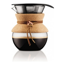 Кофейник с фильтром Bodum Pour Over 0.5 л. пробковый