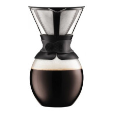 Кофейник с фильтром Bodum Pour Over 1.5 л. чёрный