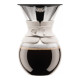 Кофейник с фильтром Bodum Pour Over 1 л. белый