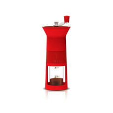 Кофемолка ручная Bialetti Macina Caffe Nero, красная