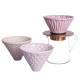 Набор для заваривания кофе Loveramics Brewers Dripper Set (Pink)