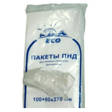 Пакет фасовочный ПНД 10+8х27 (1000 шт.)