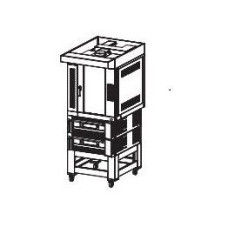 Печь конвекционная  ZANOLLI PLANET 5 EL. + 2 T2S + BAS. + CAPPA ASP