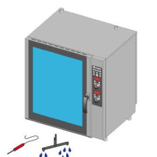 Печь пароконвекционная газовая TECNOINOX GFB10DSL