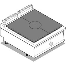 Плита газовая со сплошной поверхностью TECNOINOX РР8G9