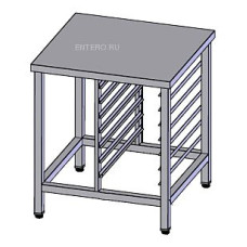 Подставка 750х730х850 для пароконвектоматов 1х7 ур. GN 1/1 Vortmax