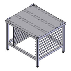 Подставка 880х770х695 для печей XB/XBC/XEBC с напр1х7 ур.600х400,4 угл.фикс Vortmax