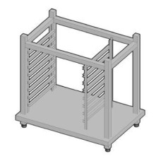 Подставка TECNOINOX с направляющими для печей на 6 и 10 GN1/1 SFGT6
