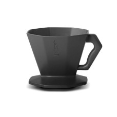 Пуровер (воронка) для заваривания кофе Bialetti, на 4 порции, черный, пластик