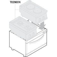 Шкаф духовой база TECNOINOX F8E7