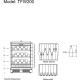 Шкаф винный TEFCOLD TFW200-S рама двери нерж.