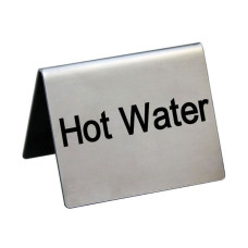 Табличка "Hot Water" P.L. PROFF CUISINE Bar Ware, 5*4 см 81200201