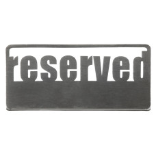 Табличка настольная ''Reserved 1'' Luxstahl