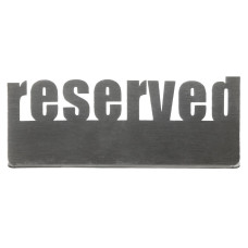 Табличка настольная ''Reserved 2'' Luxstahl