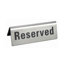 Табличка настольная "RESERVED"  P.L. PROFF CUISINE Bar Ware 12*5см  95001084