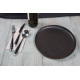 Тарелка P.L. PROFF CUISINE Black Raw Steller d=270*35 мм.(53171)  81223132