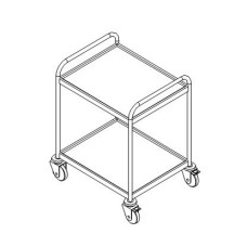 Тележка сервировочная KOGAST VT-2E-11