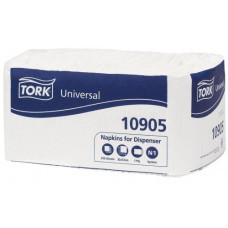 Tork: Салфетки *N1 Universal 250л 1сл 30х33 диспенсерные белые