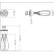 Венчик миксера JAU IB200/ IB250/ IB400/ IB550 WIK250