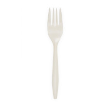 Вилки одноразовые ECO Fork white 150  (100/1000)