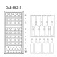 Винный шкаф DUNAVOX DAB-89.215DW