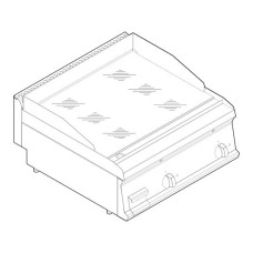 Жарочная поверхность TECNOINOX FTC70E7