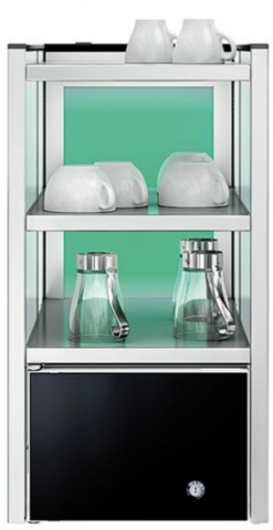 Подставка для чашек узкая+ холодильник для молока WMF 03.9021.5021 - фото 1