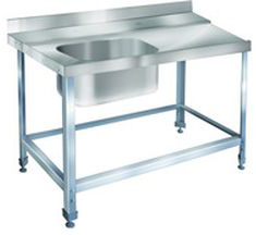 Стол для грязной посуды Silanos 509542 1300мм (для T/TA/TS) - фото 1
