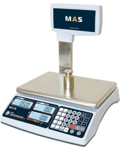 Весы торговые электронные со стойкой MAS MR1-06P - фото 1