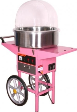 Аппарат для приготовления сахарной ваты STARFOOD ET-MF-05 с тележкой (диам.520мм) - фото 1