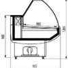 Холодильная витрина Cryspi Octava 1200 - фото 1