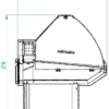 Холодильная витрина Cryspi Octava XL 1500 SN - фото 1