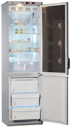 Холодильный шкаф фармацевтический Pozis ХЛ-340 - фото 1