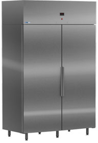 Холодильный шкаф Italfrost S1400 inox - фото 1